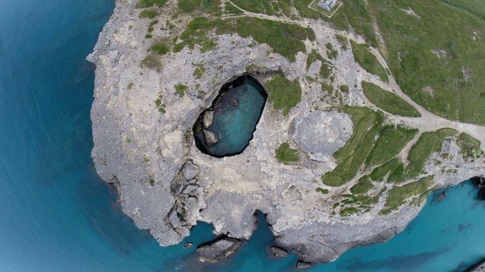 Apartmán Casa Azzurra San Foca Exteriér fotografie